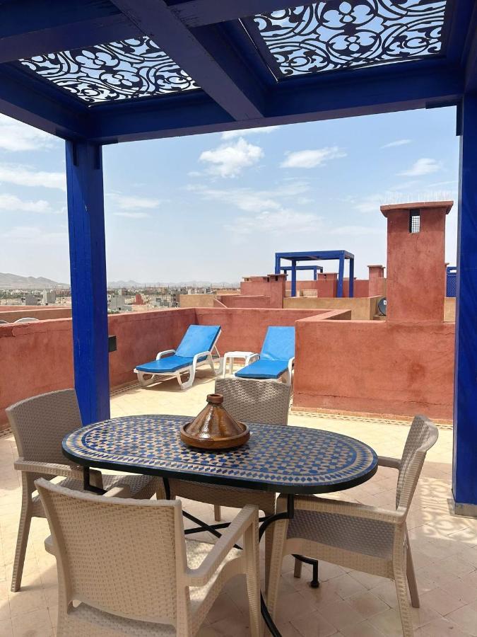 Vizir Center Appartement Avec Solarium Et Acces Offert Au Parc De Loisirs Dar Caïd Layadi Exterior foto